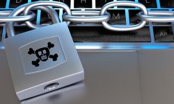 Chain locked Keyboard Computer